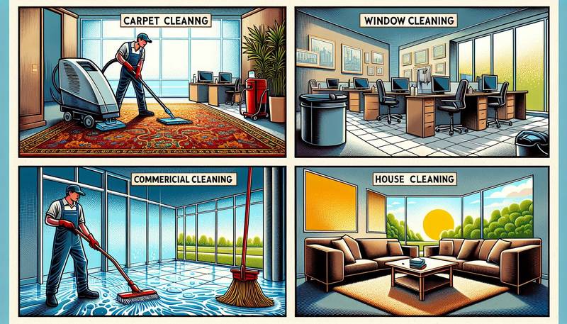 Understanding the Different Types of Cleaning Jobs and What They Entail